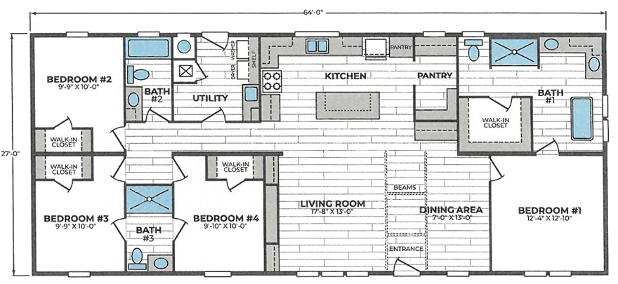 Aura Double Wide Cavco Goodyear Homes Aura