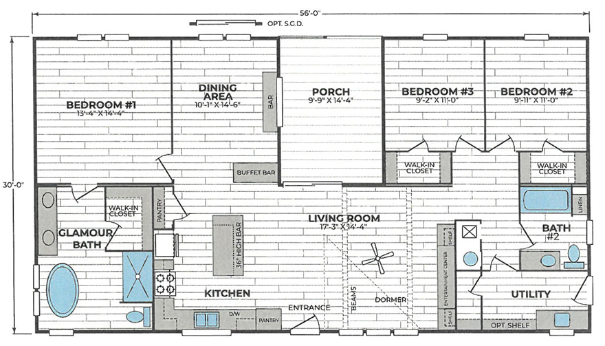 Axis Double Wide Cavco Goodyear Homes Axis