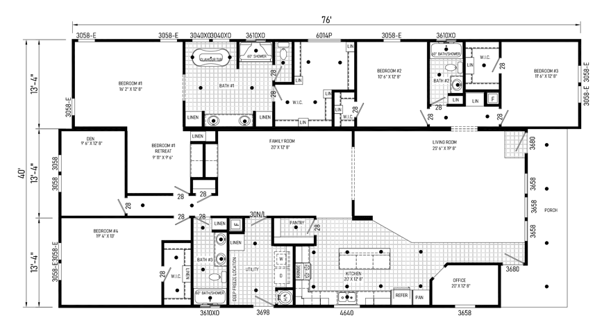 Linn Triple Wide Linn